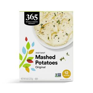 365 by Whole Foods Market, Instant Mashed Potatoes Original, 8 oz(8 Ounce (Pack of 1))