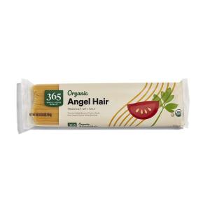365 by Whole Foods Market, Organic Angel Hair Pasta, 16 Ounce(16 Ounce (Pack of 1))