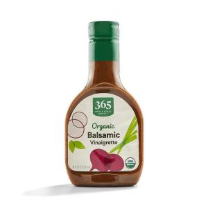 365 by Whole Foods Market, Organic Balsamic Vinaigrette, 16 Fl Oz(16 Fl Oz (Pack of 1))
