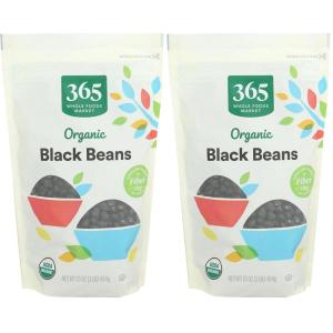 365 by Whole Foods Market, Organic Black Beans, 16 Ounce(16 Ounce (Pack of 2))