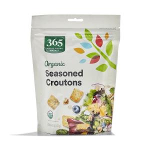 365 by Whole Foods Market, Organic Croutons, Seasoned, 4.5 oz