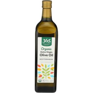 365 by Whole Foods Market, Organic Extra Virgin Mediterranean Olive Oil, 33.8 Fl Oz(33.8 Fl Oz (Pack of 1))