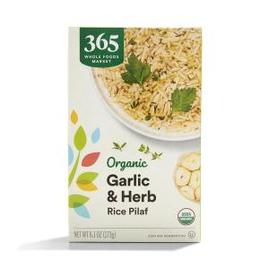 365 by Whole Foods Market, Organic Garlic & Herb Rice Pilaf, 6.1 oz(Garlic Herb)