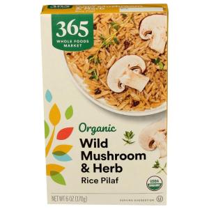365 by Whole Foods Market, Organic Garlic & Herb Rice Pilaf, 6.1 oz(Herb Mushroom)