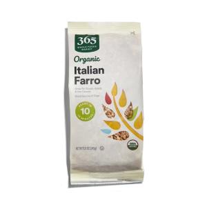 365 by Whole Foods Market, Organic Italian Farro, 8.8 Ounce(8.8 Ounce (Pack of 1))