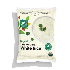 365 by Whole Foods Market, Organic Jasmine Thai White Rice, 32 Ounce(20 Ounce (Pack of 1))