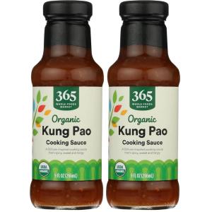 365 by Whole Foods Market, Organic Kung Pao Cooking Sauce, 9 Fl Oz(9 Fl Oz (Pack of 2))