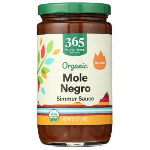 365 by Whole Foods Market, Organic Madras Curry Sauce, 12 Ounce(Mole Negro)