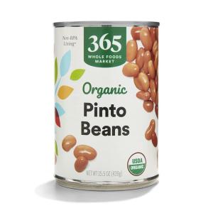365 by Whole Foods Market, Organic Pinto Beans, 15.5 Ounce(15.5 Ounce (Pack of 1))