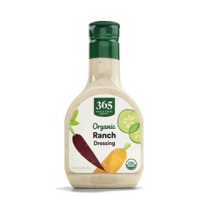 365 by Whole Foods Market, Organic Ranch Dressing, 16 Fl Oz(Ranch)