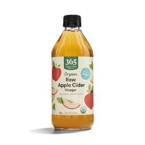 365 by Whole Foods Market, Organic Raw Apple Cider Vinegar, 16 Fl Oz(Apple Cider)
