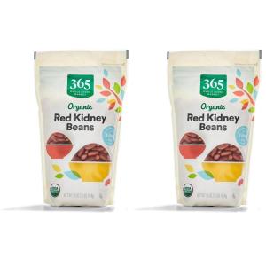 365 by Whole Foods Market, Organic Red Kidney Beans, 16 Ounce(1 Pound (Pack of 2))