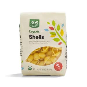 365 by Whole Foods Market, Organic Shells, 16 Ounce(16 Ounce (Pack of 1))
