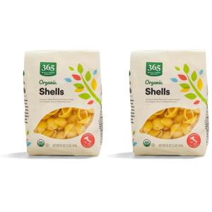 365 by Whole Foods Market, Organic Shells, 16 Ounce(16 Ounce (Pack of 2))