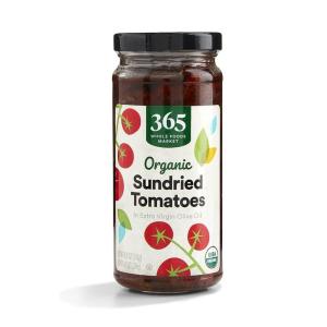 365 by Whole Foods Market, Organic Sundried Tomatoes In Olive Oil, 8.5 Ounce(8.5 Ounce (Pack of 1))