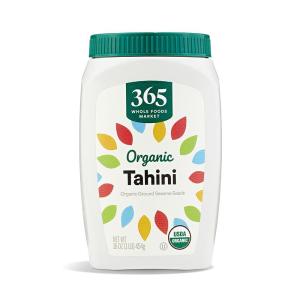 365 by Whole Foods Market, Organic Tahini, 16 Ounce(1 Pound (Pack of 1))