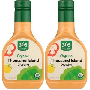 365 by Whole Foods Market, Organic Thousand Island Dressing, 16 Oz(16 Fl Oz (Pack of 2))