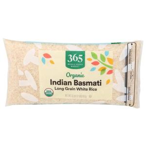 365 by Whole Foods Market, Organic White Basmati Indian Rice, 32 Ounce(2 Pound (Pack of 1))