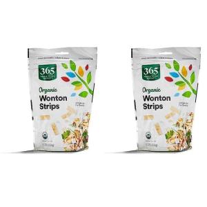 365 by Whole Foods Market, Organic Wonton Strips, 3.5 Ounce(3.5 Ounce (Pack of 2))