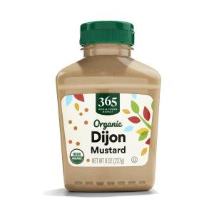 365 by Whole Foods Market, Organic Yellow Mustard, 14 Ounce(Dijon Mustard)