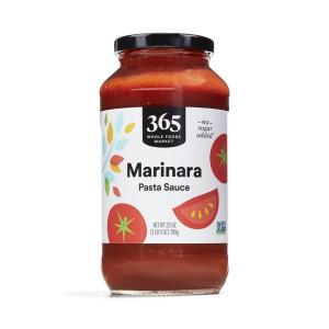 365 by Whole Foods Market, Roasted Garlic Pasta Sauce, 25 Ounce(Marinara)