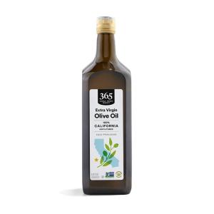 365 by Whole Foods Market, Unfiltered Extra Virgin California Olive Oil, 33.8 Fl Oz(33.8 Fl Oz (Pack of 1))