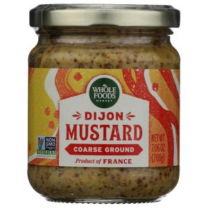 Whole Foods Market, Coarse Ground Dijon Mustard, 7.06 Ounce(Coarse Ground)