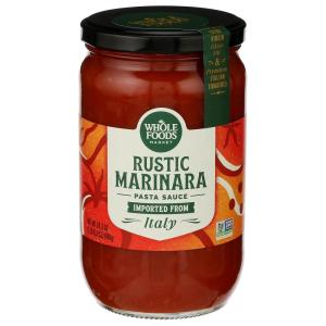 Whole Foods Market, Marinara Pasta Sauce, 24.3 Ounce(1.51 Pound (Pack of 1))
