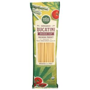 Whole Foods Market, Organic Bucatini, 16 Ounce(16 Ounce (Pack of 1))