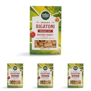 Whole Foods Market, Organic Rigatoni, 16 Ounce(16 Ounce (Pack of 4))