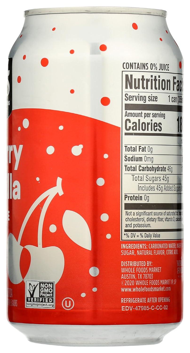 image:image365 by Whole Foods Market Club Soda 12 Fl OzCherry Vanilla Creme