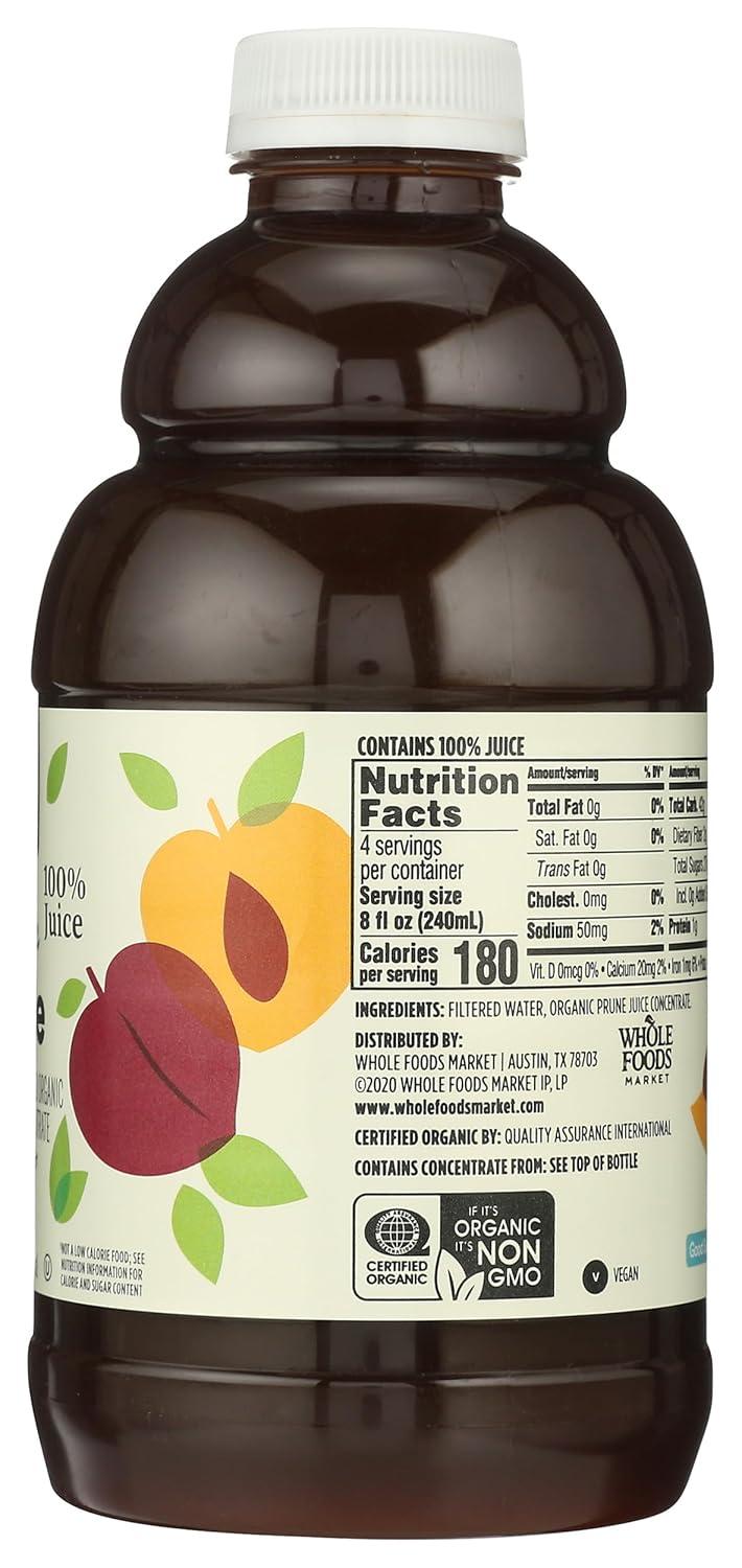 image:image365 by Whole Foods Market Organic 100 Prune Juice 32 Fl OzPrune