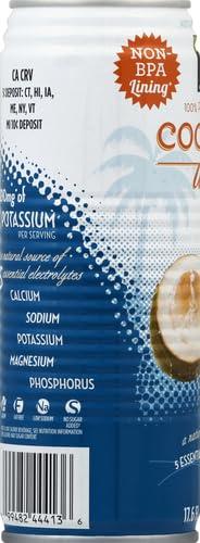 image:image365 by Whole Foods Market Organic Coconut Water 100 PulpFree Juice 169 Fl Oz per Carton Pack of 4Coconut Water