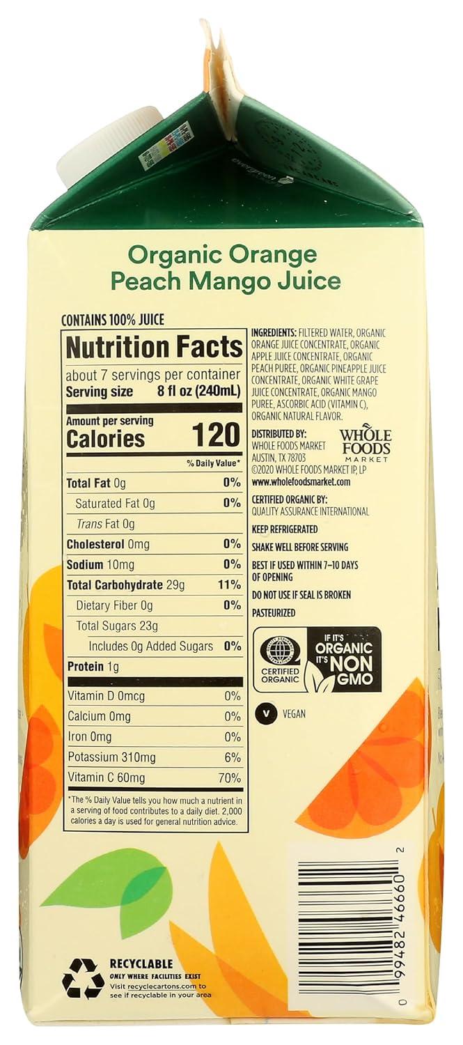 image:image365 by Whole Foods Market Organic Lemon Juice 10 Fl OzOrange Mango