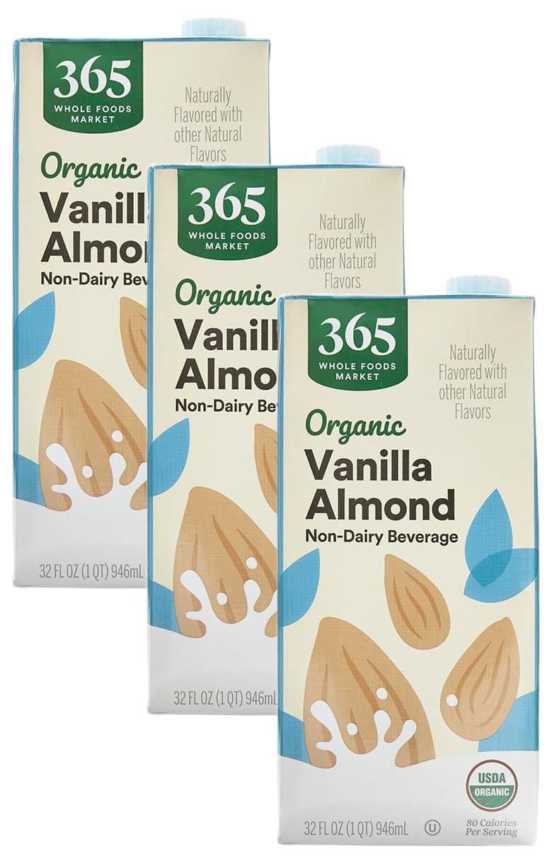 image:image365 by Whole Foods Market Organic Unsweetened Vanilla Almond Milk 32 Fl OzOrganic Vanilla