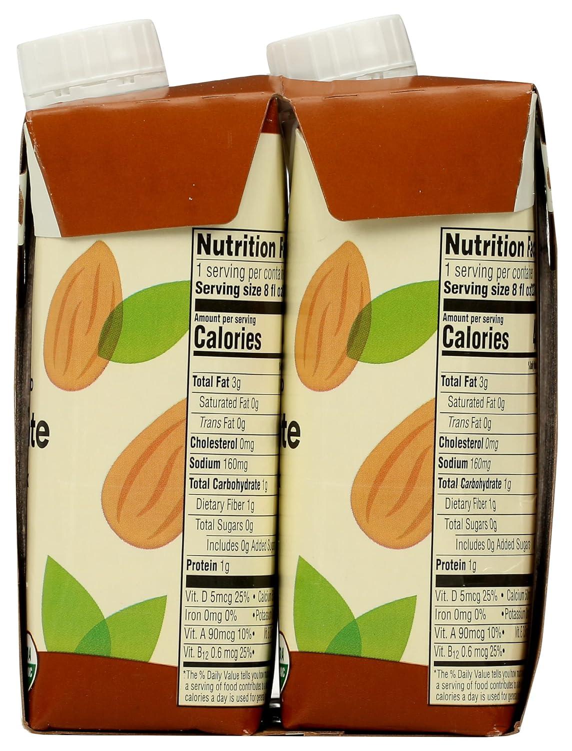 image:image365 by Whole Foods Market Organic Unsweetened Vanilla Almond Milk 32 Fl OzUnsweetened Chocolate