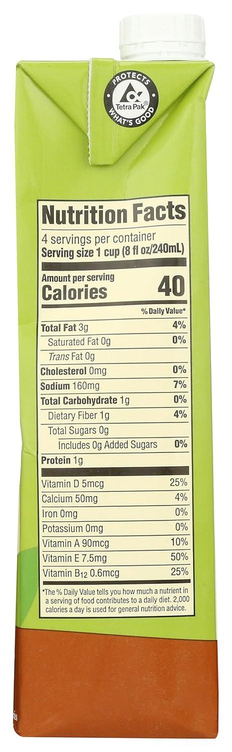 image:image365 by Whole Foods Market Organic Unsweetened Vanilla Almond Milk 32 Fl OzUnsweetened Chocolate