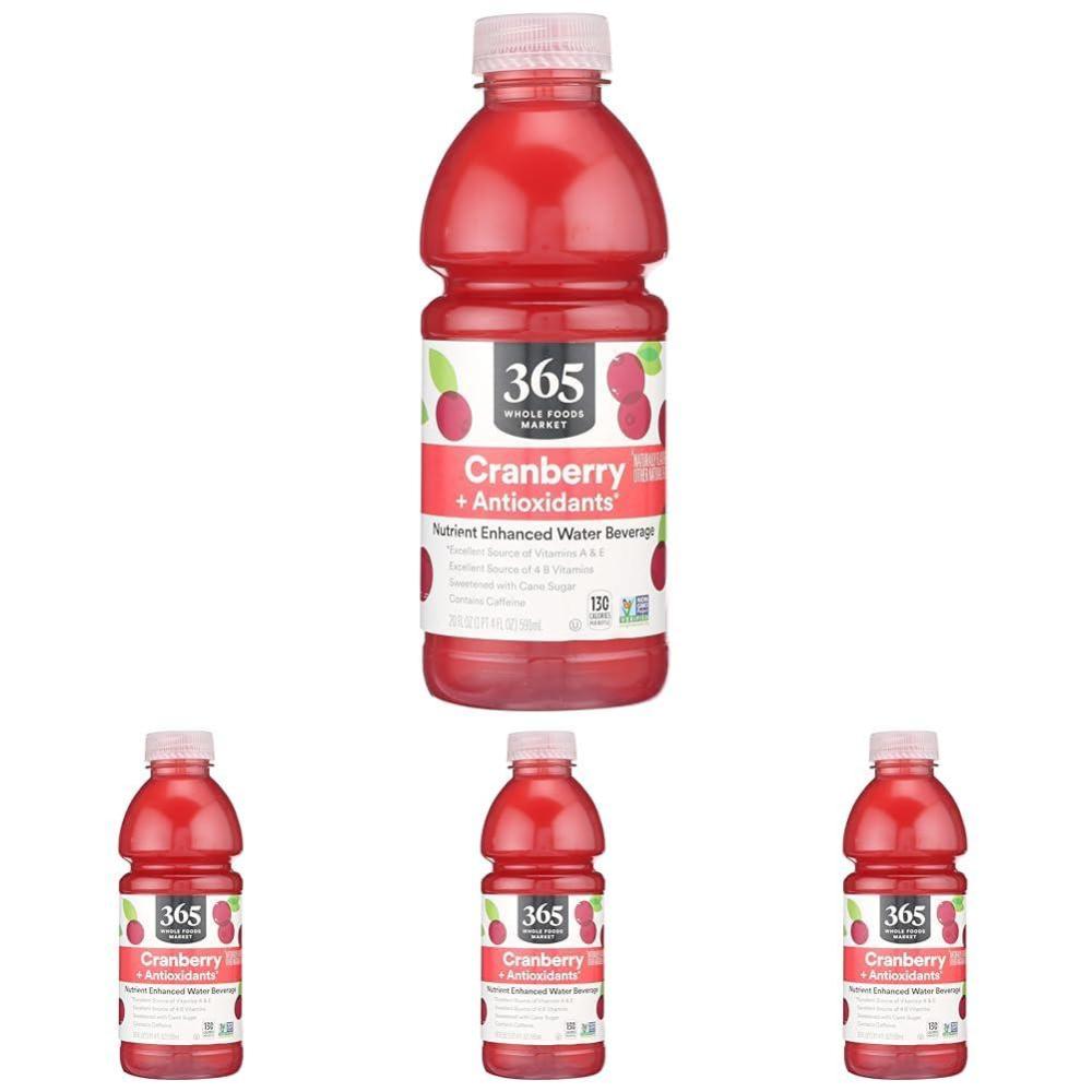 image:image365 by Whole Foods Market Nutrient Enhanced Water Cranberry  Antioxidants 20 Fl Oz20 Fl Oz Pack of 4
