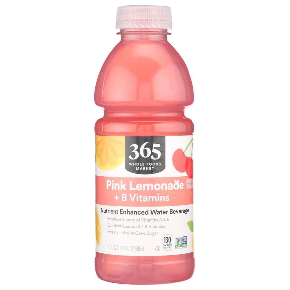 image:image365 by Whole Foods Market Nutrient Enhanced Water Pink Lemonade B Vitamins 20 Fl Oz20 Fl Oz Pack of 1