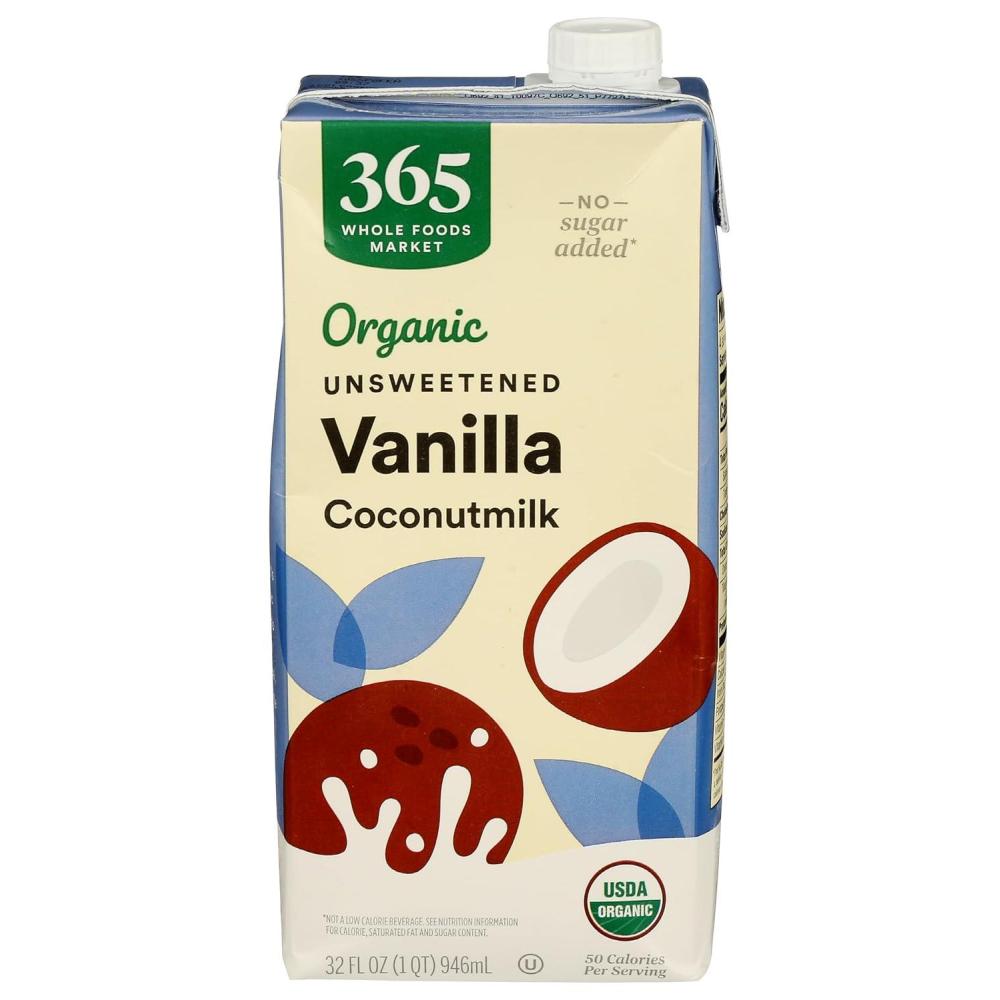 image:image365 by Whole Foods Market Organic Coconut Milk Vanilla Unsweetened 32 Fl Oz