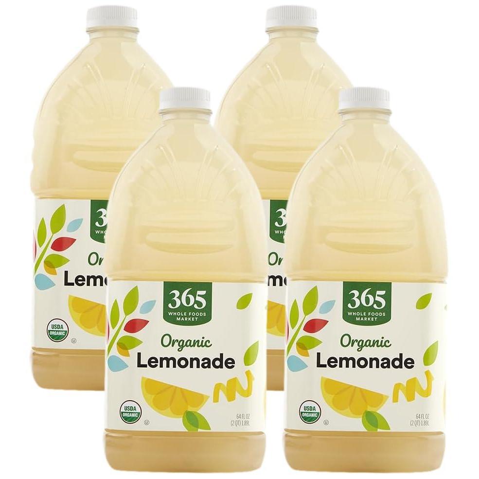 image:image365 by Whole Foods Market Organic Lemonade 64 Fl Oz64 Fl Oz Pack of 4