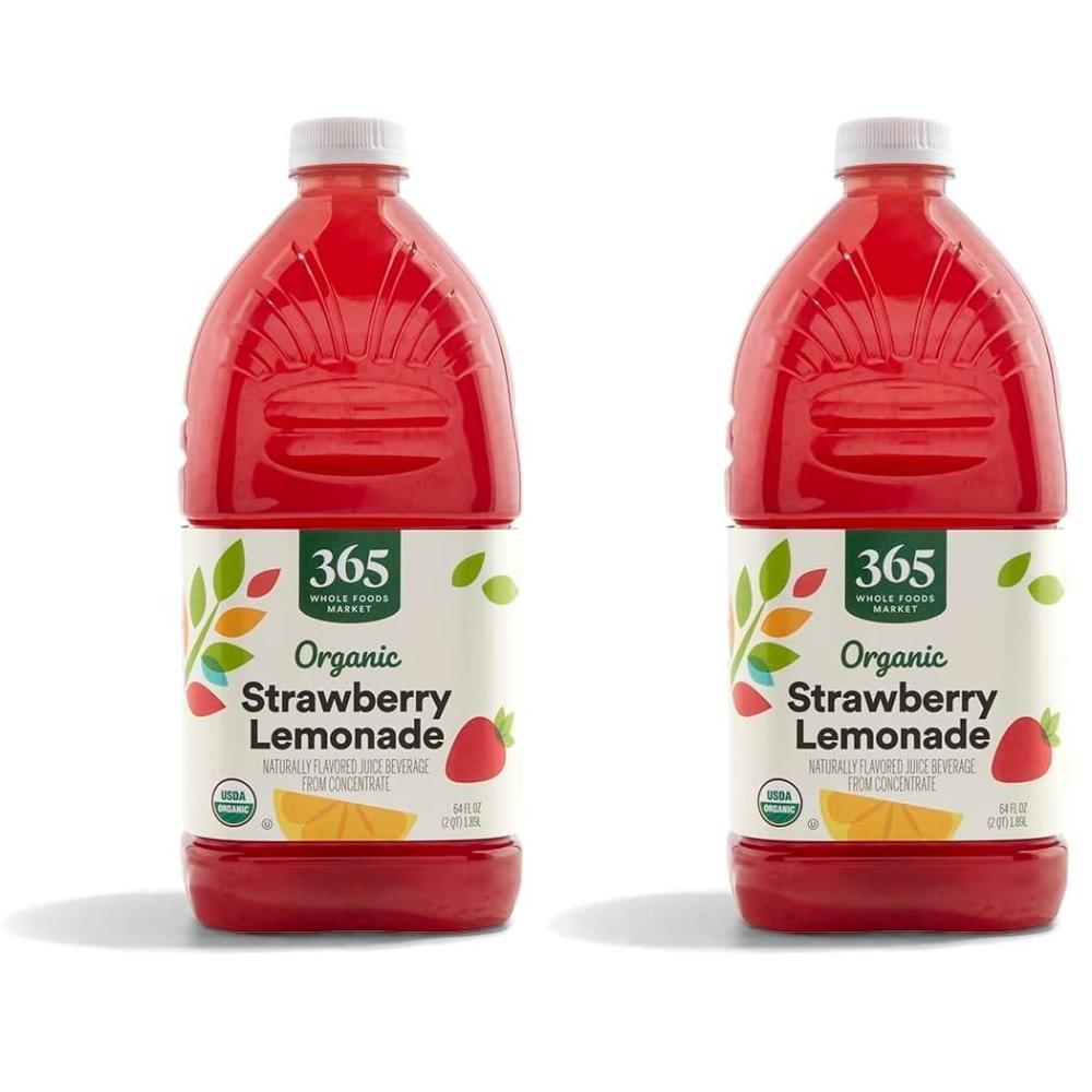 image:image365 by Whole Foods Market Organic Strawberry Lemonade 64 Fl Oz64 Fl Oz Pack of 2