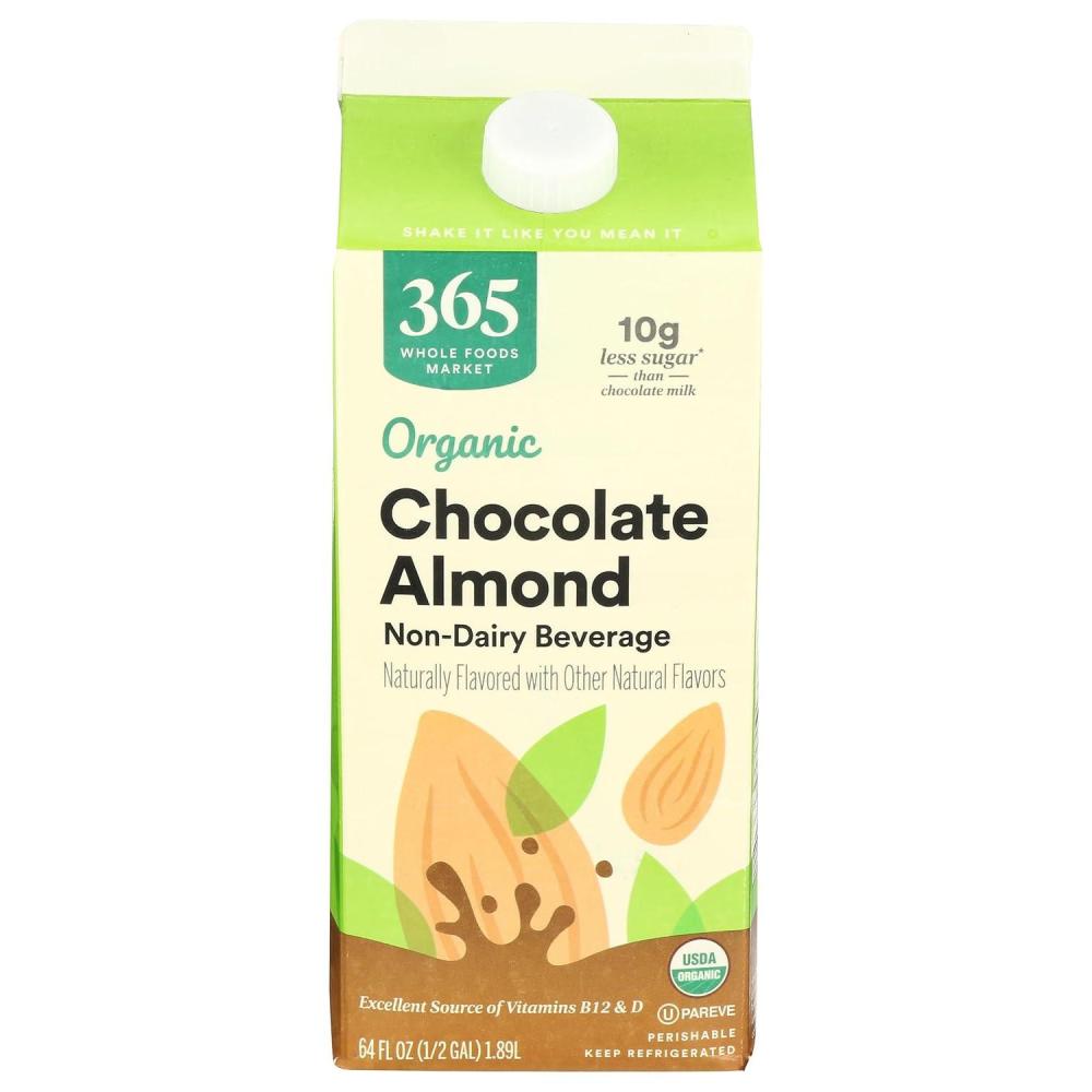 image:image365 by Whole Foods Market Organic Unsweetened Vanilla Almond Milk 32 Fl OzChocolate