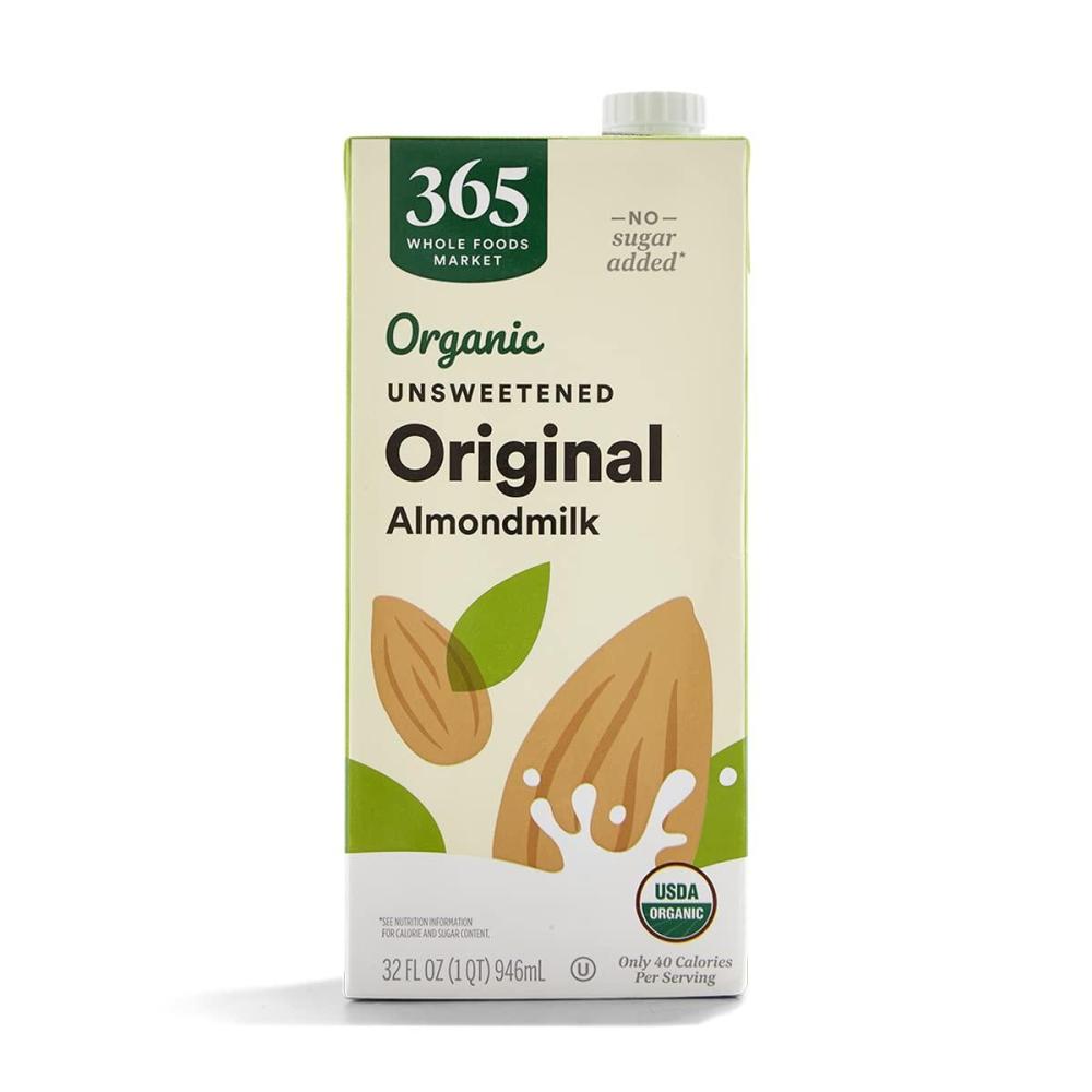 image:image365 by Whole Foods Market Organic Unsweetened Vanilla Almond Milk 32 Fl OzOrganic Unsweetened Original