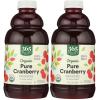 365 by Whole Foods Market, Organic Pure Cranberry Juice, 32 Fl Oz(32 Fl Oz (Pack of 2))