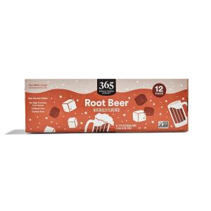 365 by Whole Foods Market, Cranberry Ginger Ale 12 Pack, 12 Fl Oz(Root Beer)