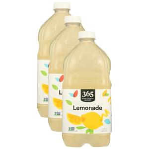 365 by Whole Foods Market, Lemonade, 64 Fl Oz(64 Fl Oz (Pack of 3))