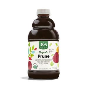 365 by Whole Foods Market, Organic 100% Prune Juice, 32 Fl Oz(Prune)