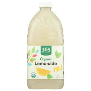 365 by Whole Foods Market, Organic Lemonade, 64 Fl Oz(64 Fl Oz (Pack of 1))