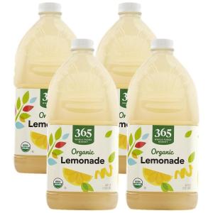 365 by Whole Foods Market, Organic Lemonade, 64 Fl Oz(64 Fl Oz (Pack of 4))